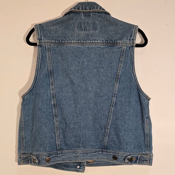Vintage Eddie Bauer Denim Vest - Picture 2 of 2